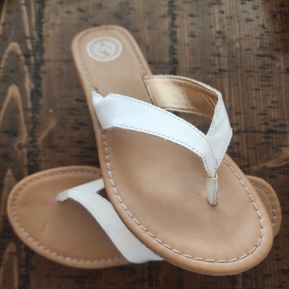 Authentic American Heritage "Sodottywhite" Womens Sandals - Picture 1 of 15